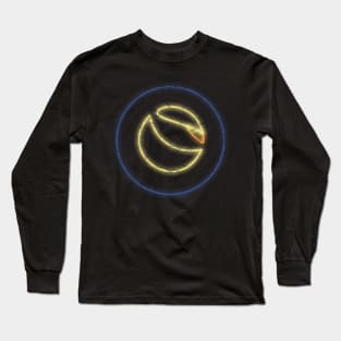 LUNC Neon 2 Distressed Long Sleeve T-Shirt